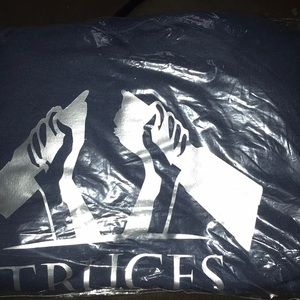 Golden black truces sweater